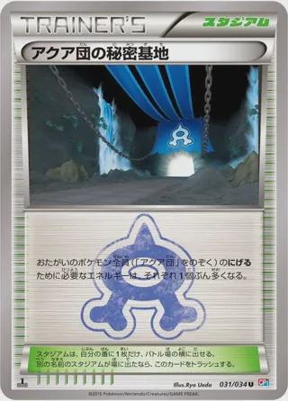 Team Aqua's Secret Base