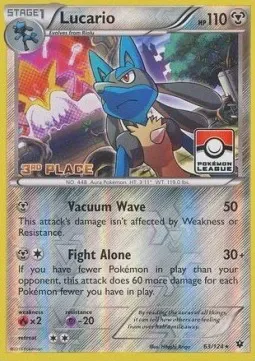Lucario (Pokemon League) [3rd Place]