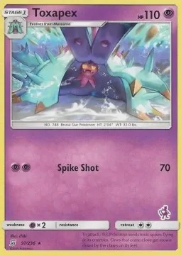 Toxapex (Mewtwo Stamped)