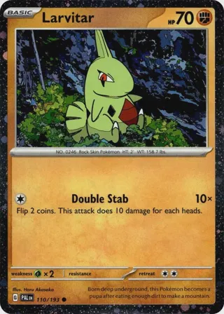 Larvitar - 110/193 (Cosmo Foil)