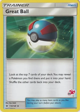 Great Ball - 119/149 (#55 Charizard Stamped)