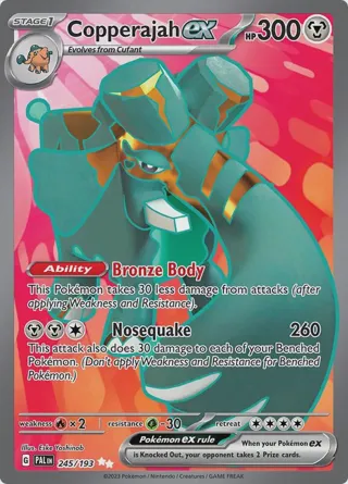 Copperajah ex - 245/193