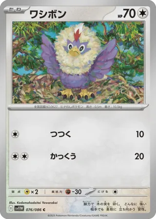Rufflet - 076/086 (Master Ball Pattern)