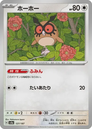 Hoothoot (Master Ball Pattern)