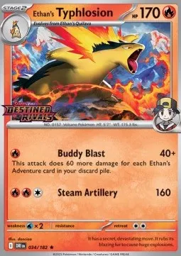Ethan's Typhlosion (Prerelease)