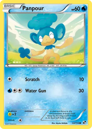 Panpour - 33/114 (Energy Holo)