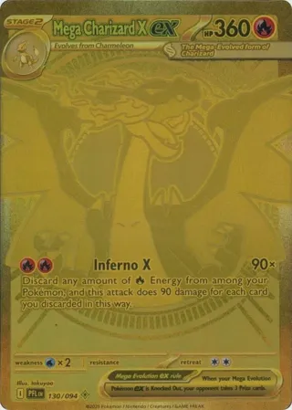Mega Charizard X ex - 130/094