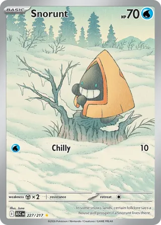 Snorunt - 227/217