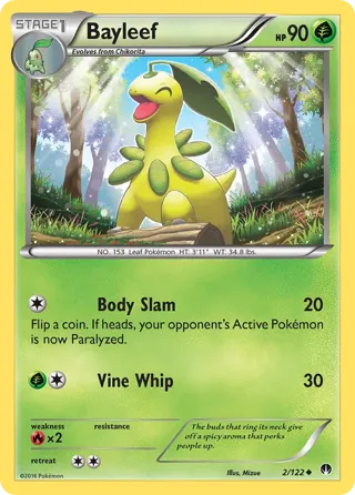 Bayleef - 2/122 (Pokemon League)
