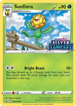 Sunflora - SWSH269 (Prerelease)