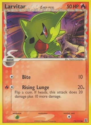 Larvitar (Delta Species)