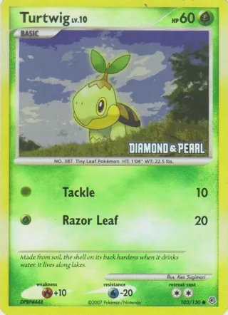 Turtwig - 103/130 [Diamond & Pearl]