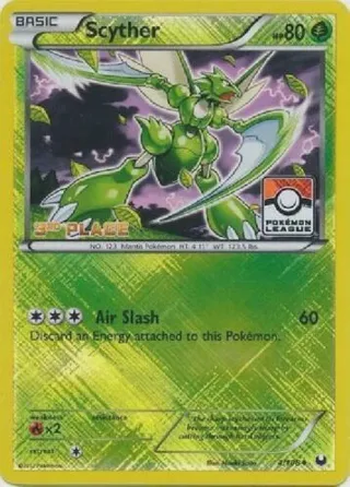 Scyther - 4/108 (Pokemon League) [3rd Place]