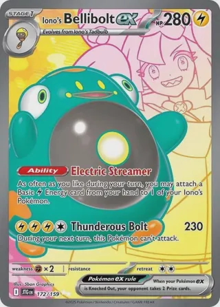 Iono's Bellibolt ex - 172/159