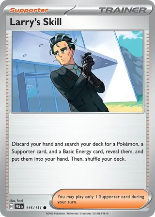 Larry's Skill - 115/131 (Poke Ball Pattern)