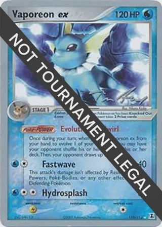 Vaporeon ex - 2007 (Tom Roos)
