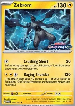Zekrom (Paradox Rift Stamped)