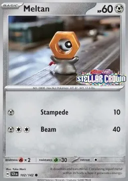 Meltan (Stellar Crown Stamped)
