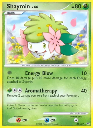 Shaymin - 38/127 (DPPt Platinum)