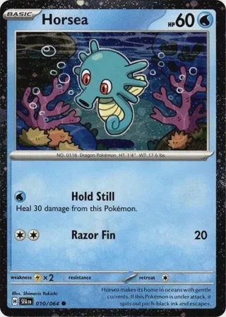 Horsea - 010/064 (Cosmos Holo)