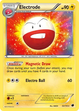 Electrode - 33/116 (BW Plasma Freeze)
