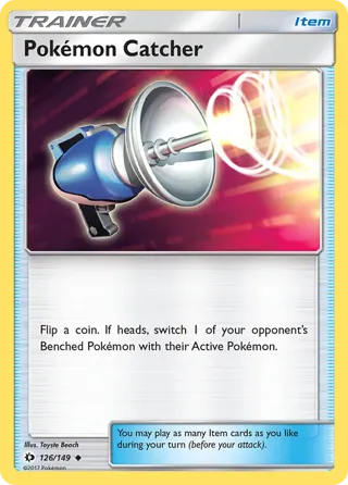 Pokemon Catcher - 126/149 (#54 Charizard Stamped)