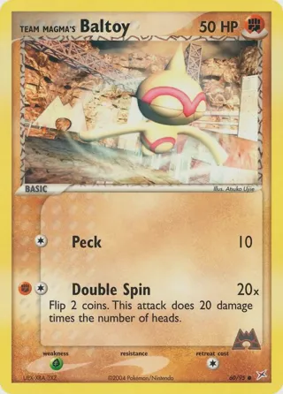 Team Magma's Baltoy - 60/95