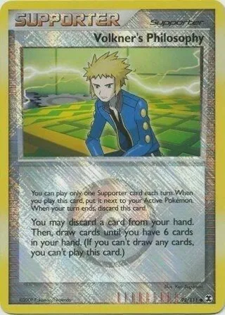 Volkner's Philosophy - 98/111 (Player Reward)