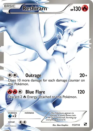 Reshiram (113 Full Art)