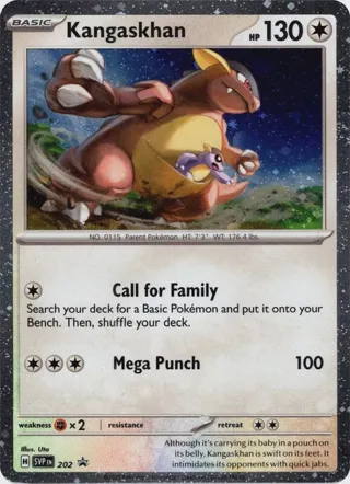 Kangaskhan - 202 (Cosmos Holo)