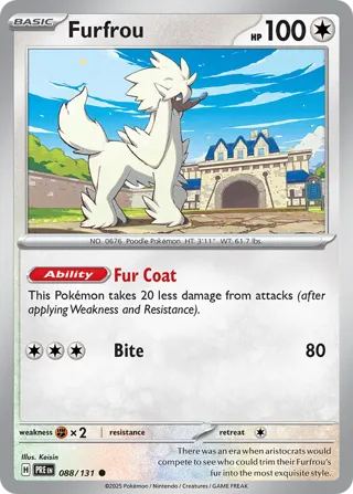 Furfrou (Master Ball Pattern)