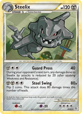 Steelix - 24/95 (HGSS Unleashed)