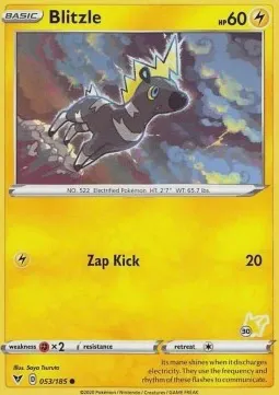 Blitzle (#30 Pikachu Stamped)