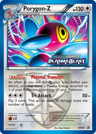 Porygon-Z (Team Plasma) (Prerelease) [Staff]