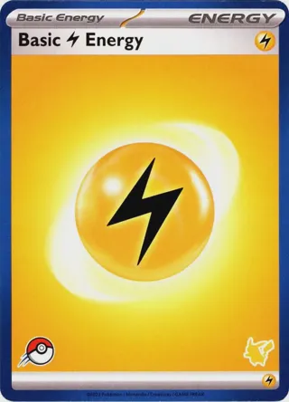 Basic Lightning Energy (Blue Border)