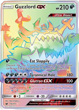 Guzzlord GX (Secret)
