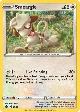 Smeargle - 15/15