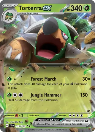 Torterra ex - 012/162