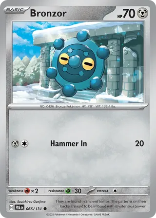 Bronzor (Poke Ball Pattern)