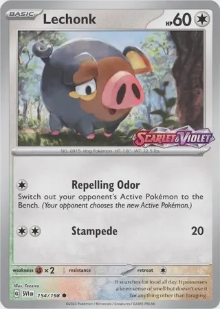 Lechonk - 154/198 (Store Promo)