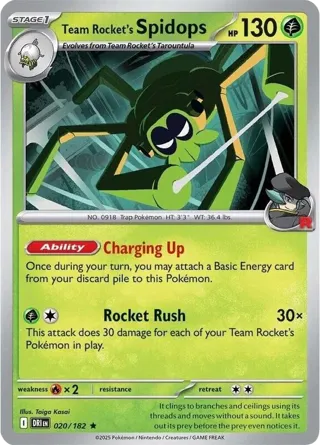 Team Rocket's Spidops - 020/182