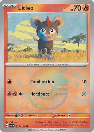 Litleo (Poke Ball Pattern)