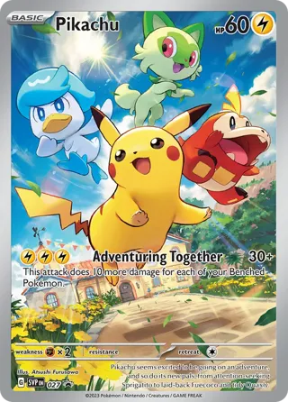 Pikachu (Pokemon Center Exclusive)