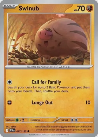 Swinub - 077/159