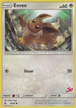 Eevee (#36 Charizard Stamped)
