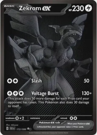 Zekrom ex - 172/086