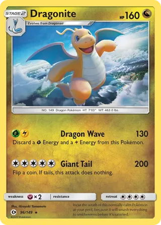 Dragonite - 96/149 (Cosmos Holo)