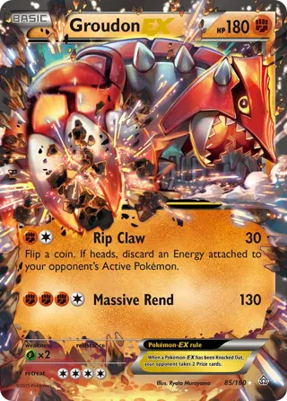 Groudon EX - 2015 (Alejandro Ng-Guzman)