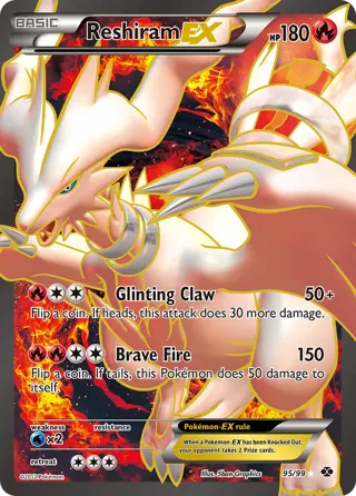 Reshiram EX (95 Full Art)