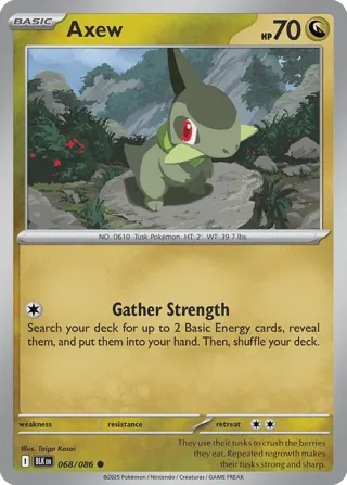 Axew (Master Ball Pattern)